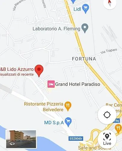 לינה וארוחת בוקר Lido Azzurro